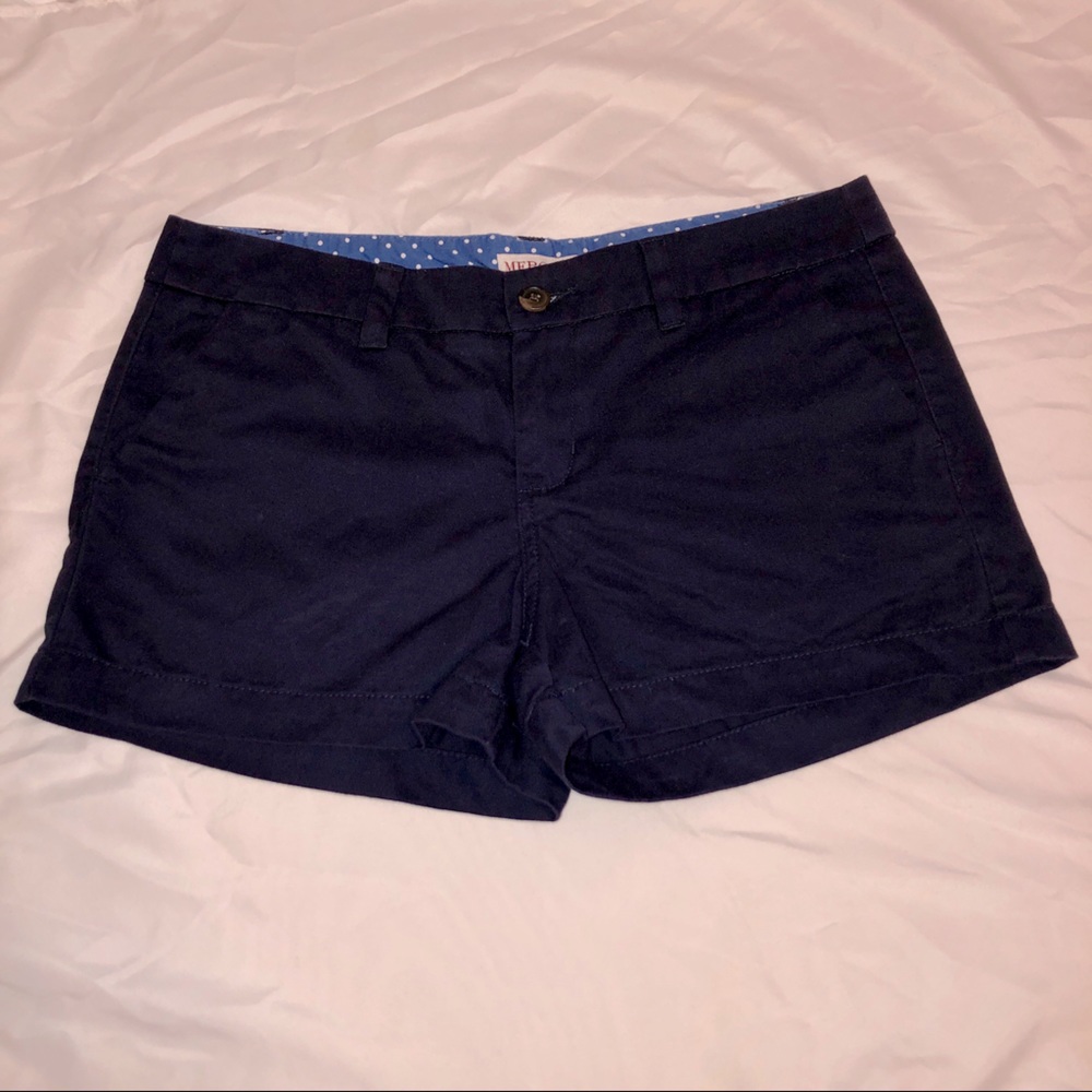 Merona Women’s Navy Blue Cotton Shorts